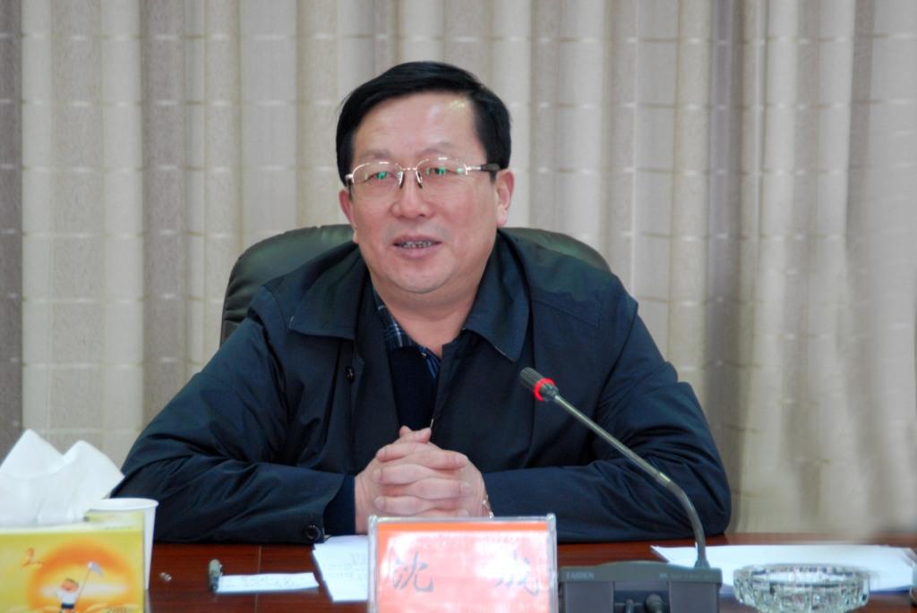 省委组织部副部长赵永贤,省政府副秘书长,省信访局局长沈成,省委组织